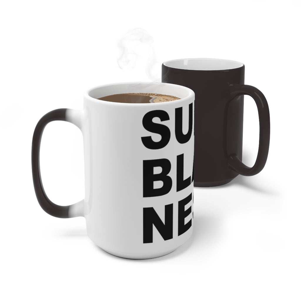 Super Blackness Color Changing Mug